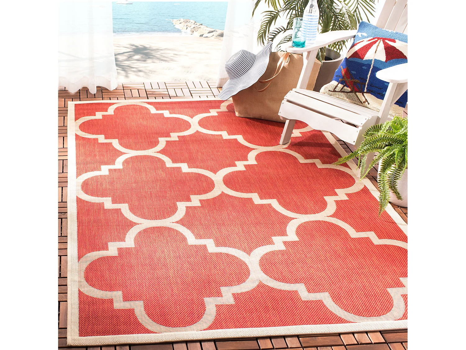 Tapis Rouge 160 X 231 cm - Jojo