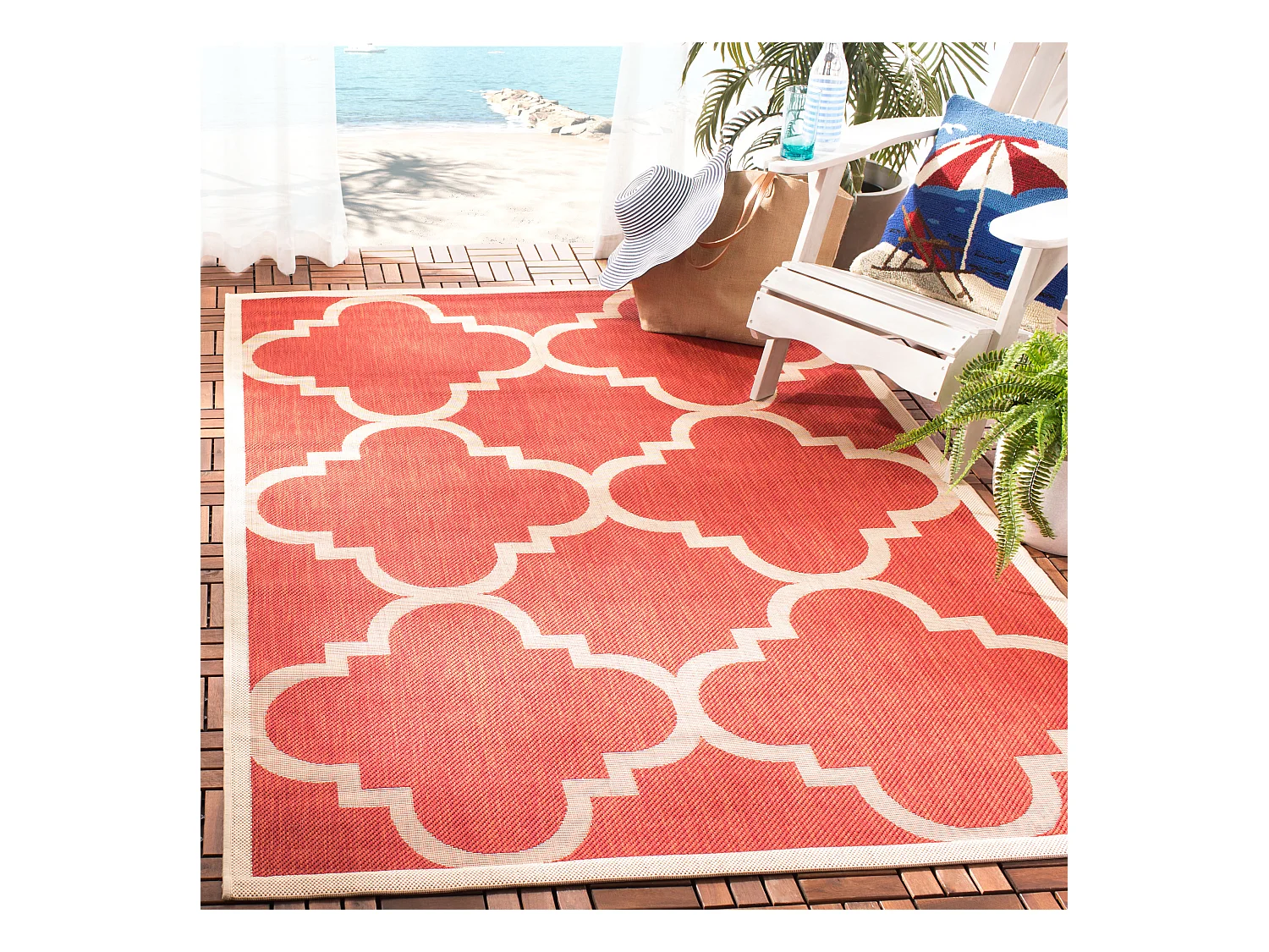 Tapis Rouge 160 X 231 cm - Jojo