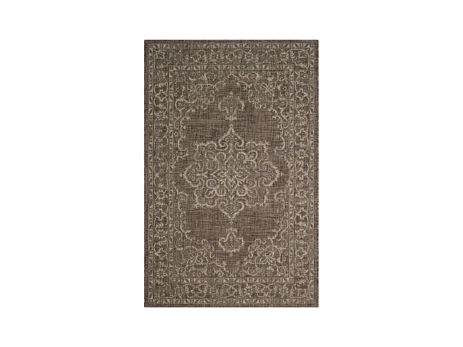 Tapis Marron/Neutre 160 X 231 cm - Mirabelle