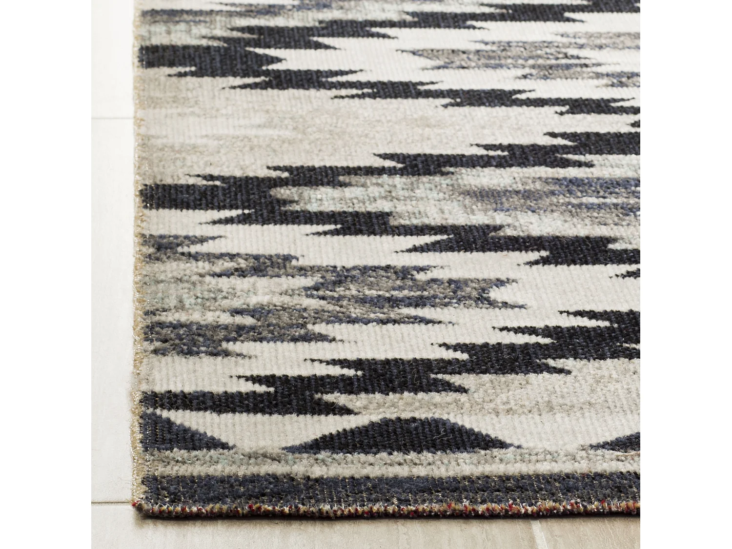Tapis Gris/Noir 122 X 183 cm - Lailee