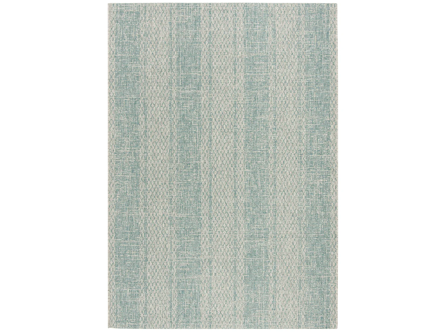 Tapis Gris/Bleu 201 X 290 cm - Rafal
