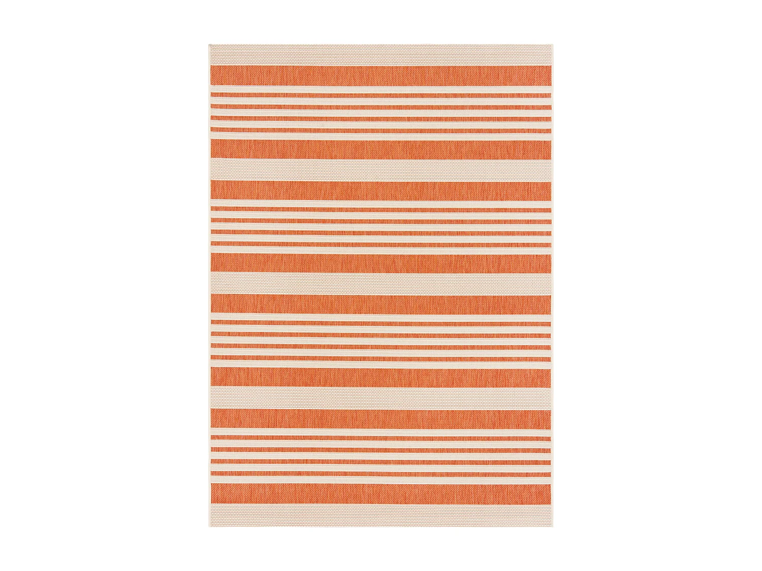 Tapis Orange/Neutre 122 X 170 cm - Gemma