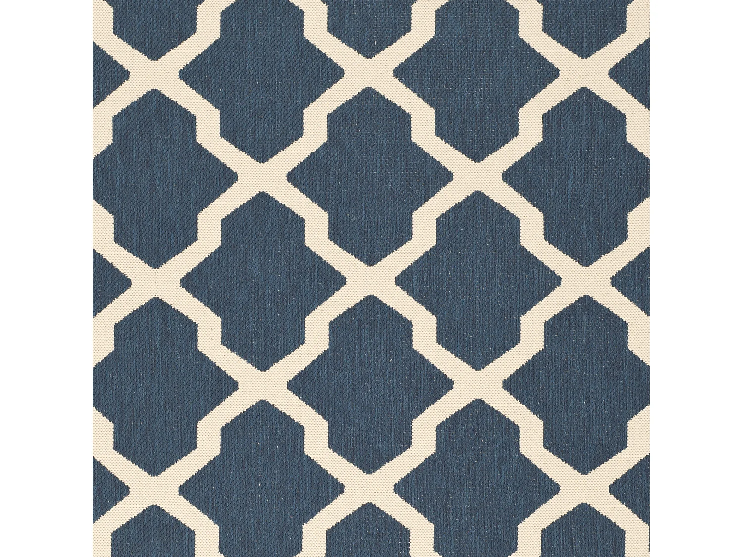 Tapis Bleu Marine/Neutre 122 X 170 cm - Samanna