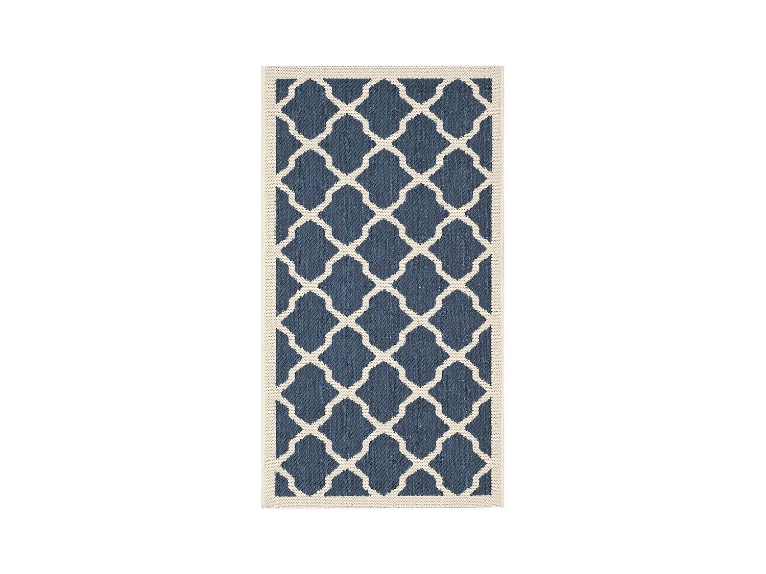 Tapis Bleu Marine/Neutre 122 X 170 cm - Samanna