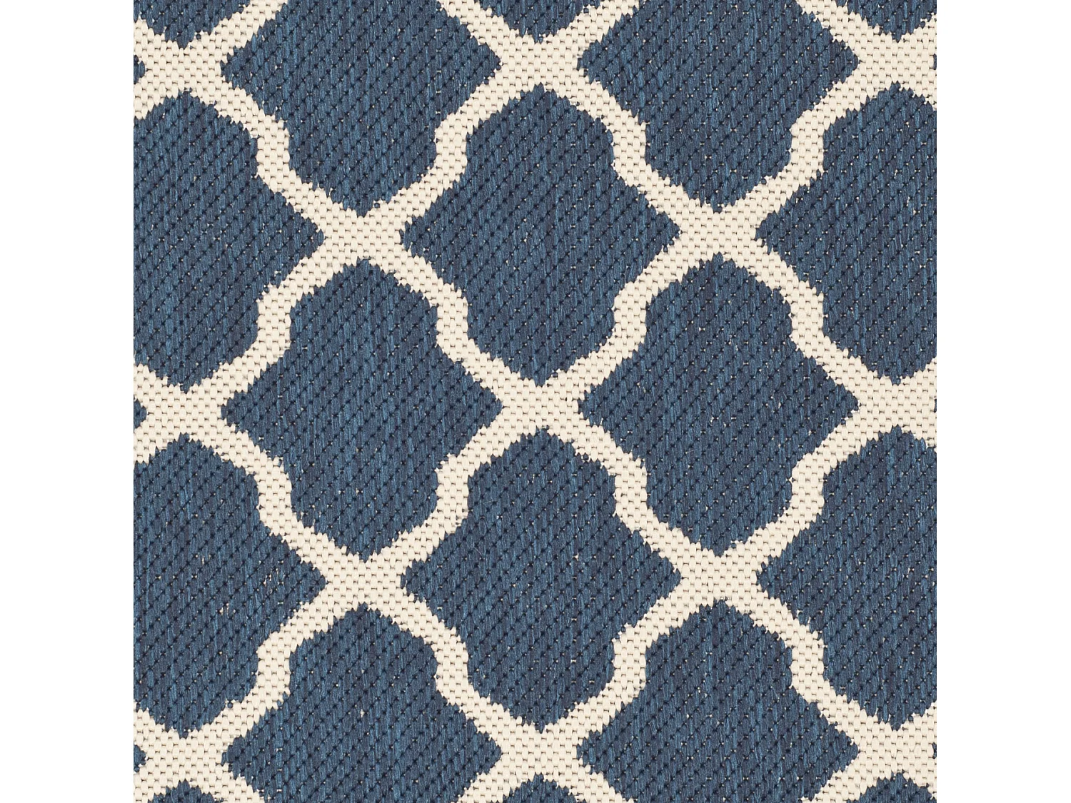 Tapis Bleu Marine/Neutre 122 X 170 cm - Samanna