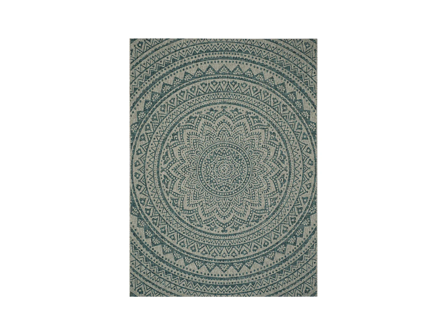 Tapis Gris/Bleu 160 X 231 cm - Kalene