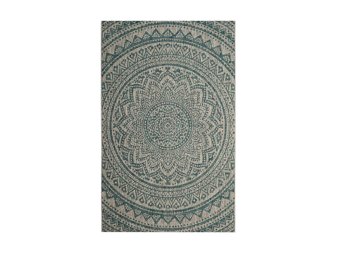 Tapis Gris/Bleu 160 X 231 cm - Kalene