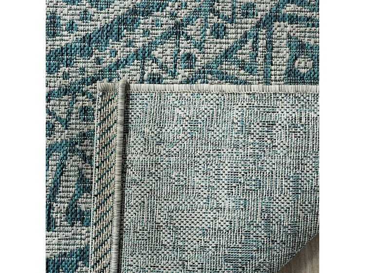 Tapis Gris/Bleu 160 X 231 cm - Kalene