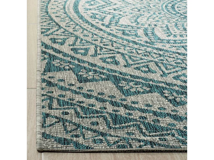 Tapis Gris/Bleu 160 X 231 cm - Kalene