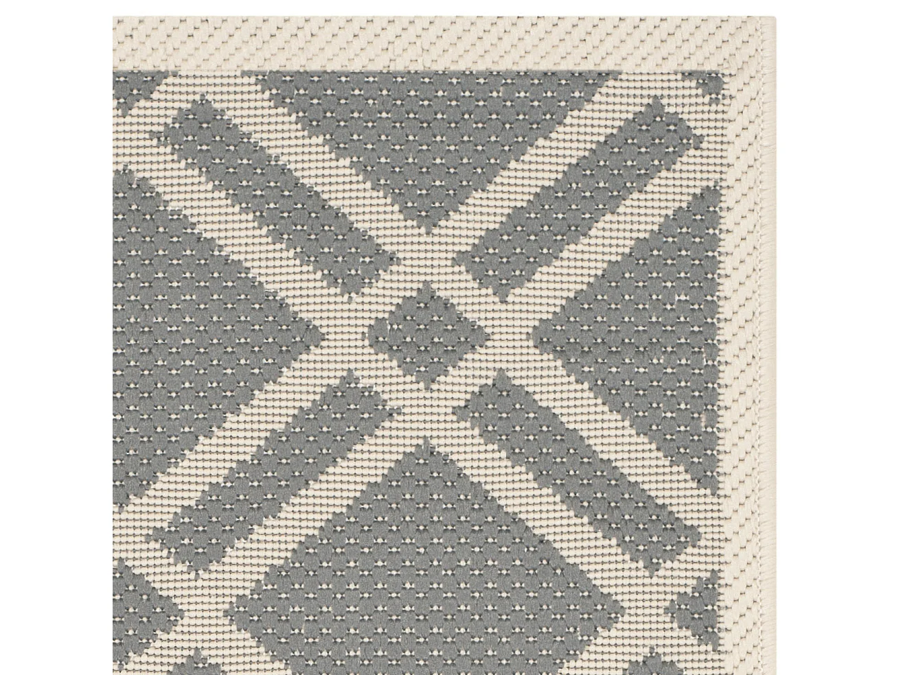 Tapis Gris/Neutre 122 X 170 cm - Thalia