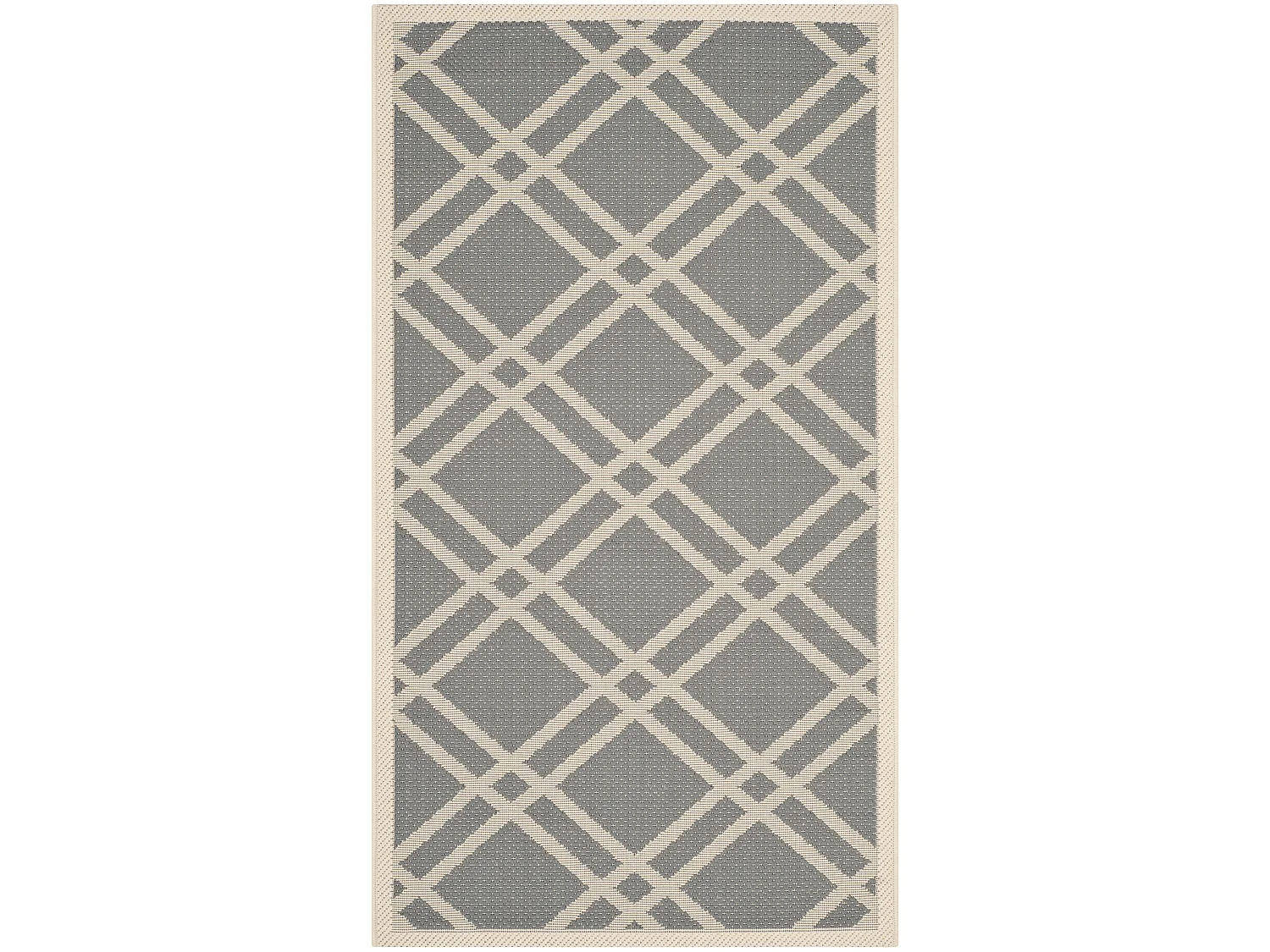 Tapis Gris/Neutre 122 X 170 cm - Thalia