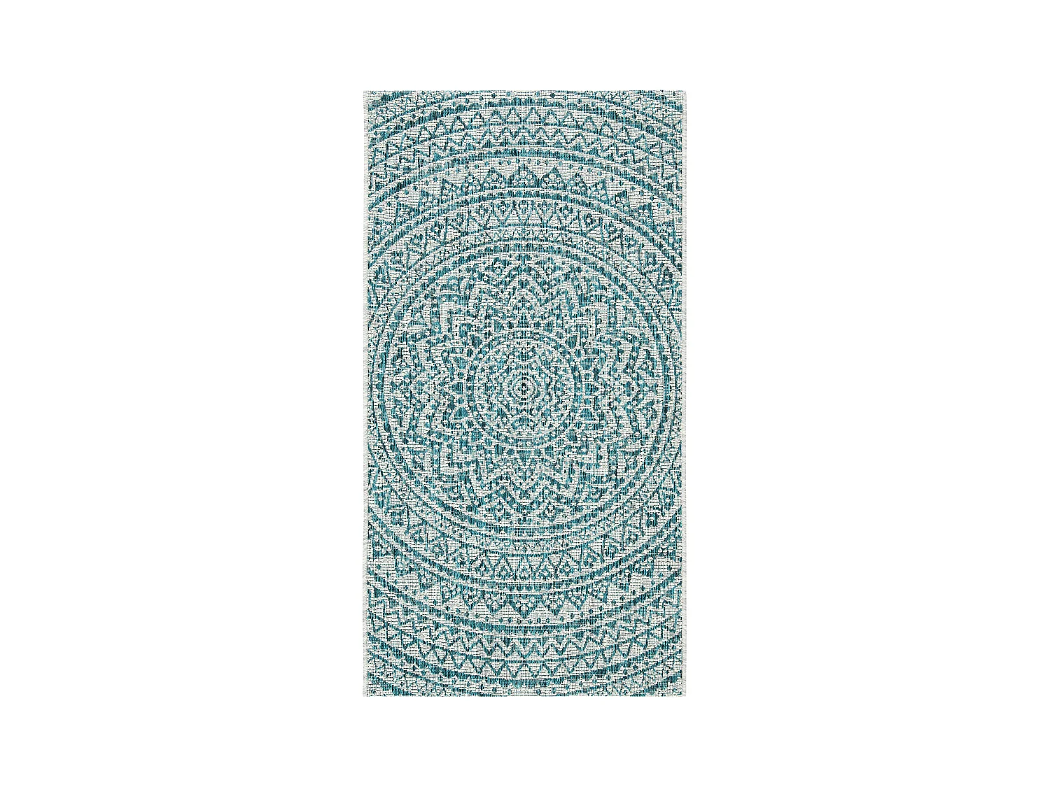 Tapis Gris/Bleu 79 X 152 cm - Kalene