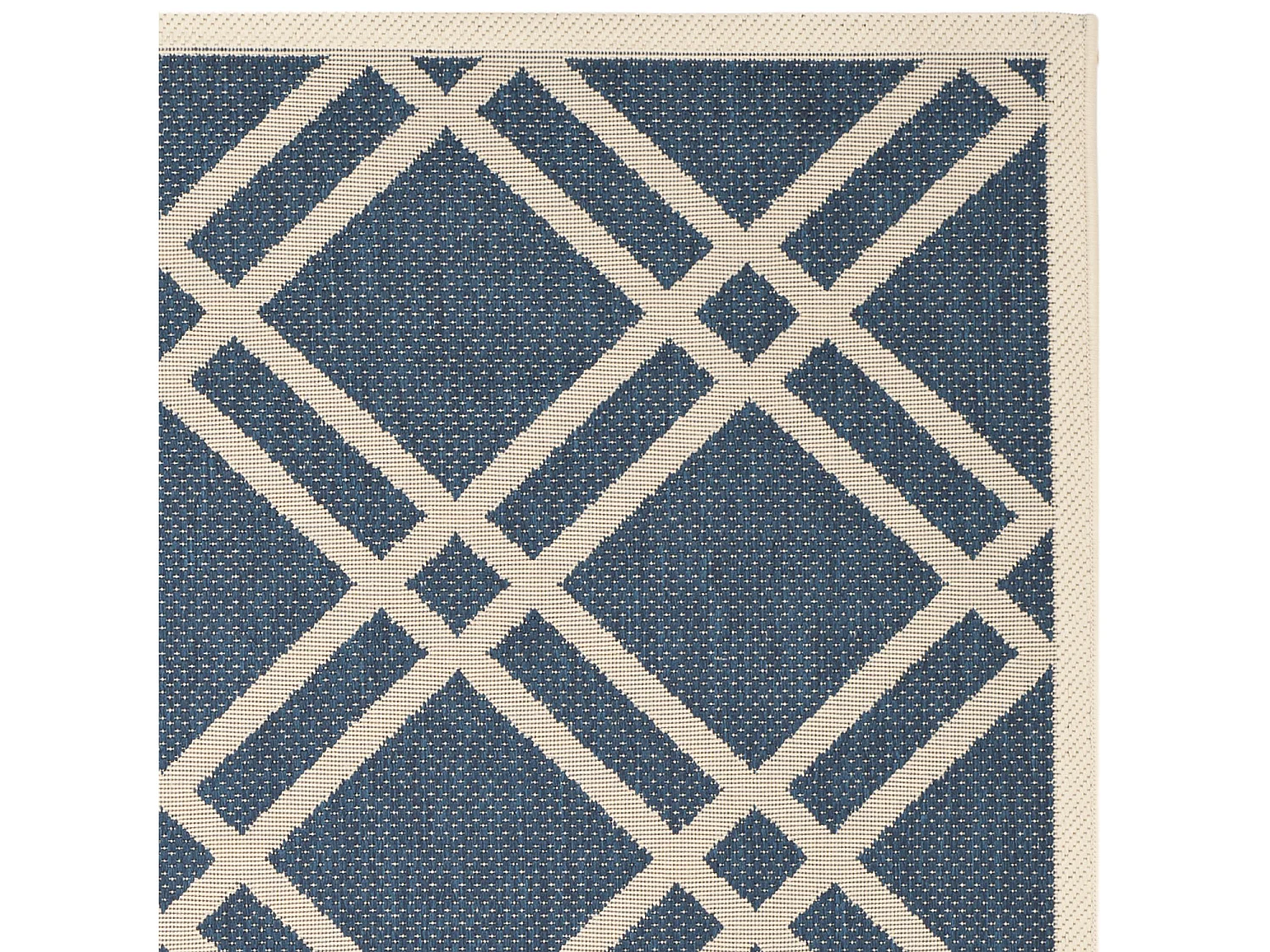 Tapis Bleu Marine/Neutre 160 X 231 cm - Thalia