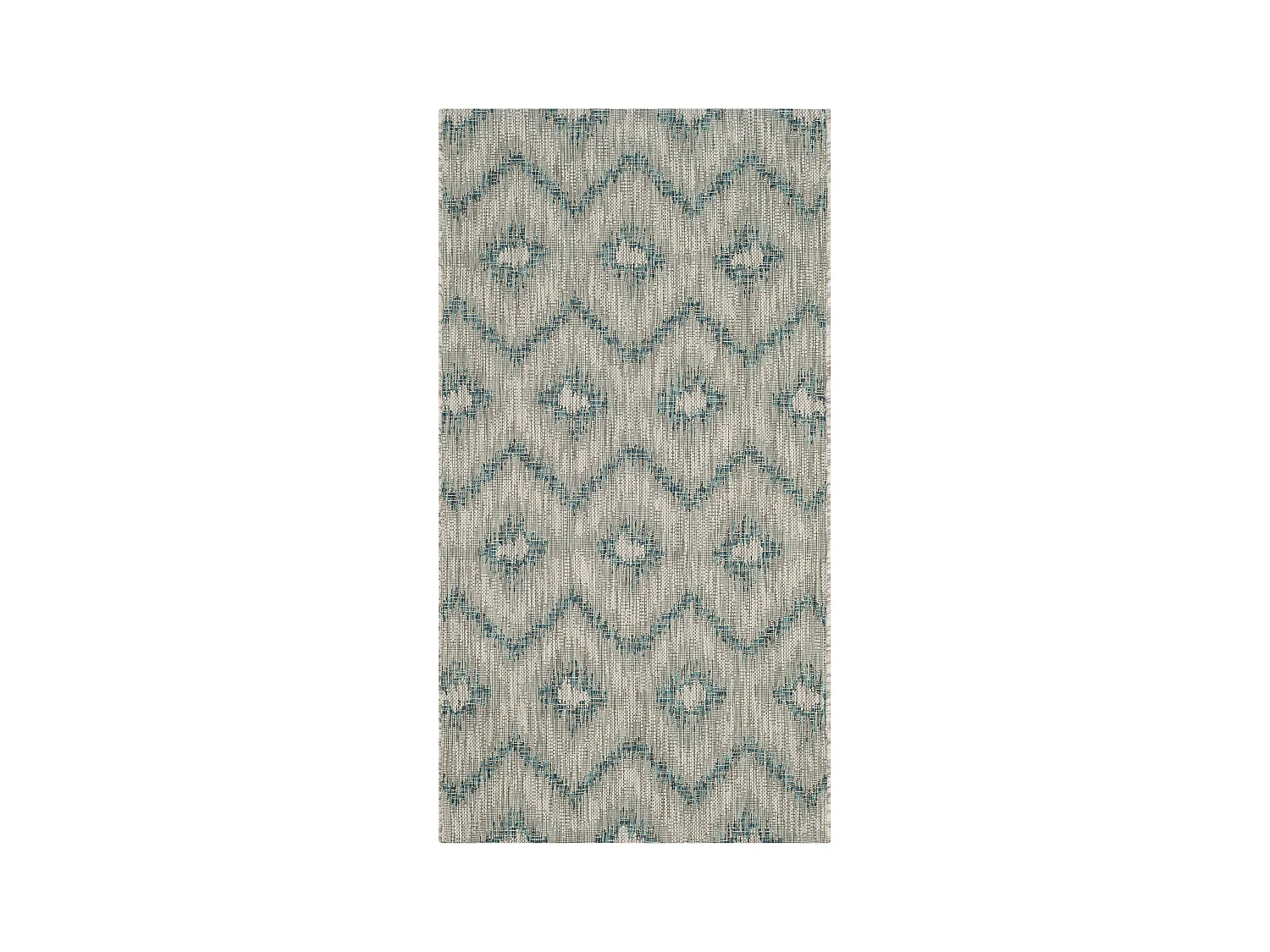 Tapis Gris/Bleu 79 X 152 cm - Thais