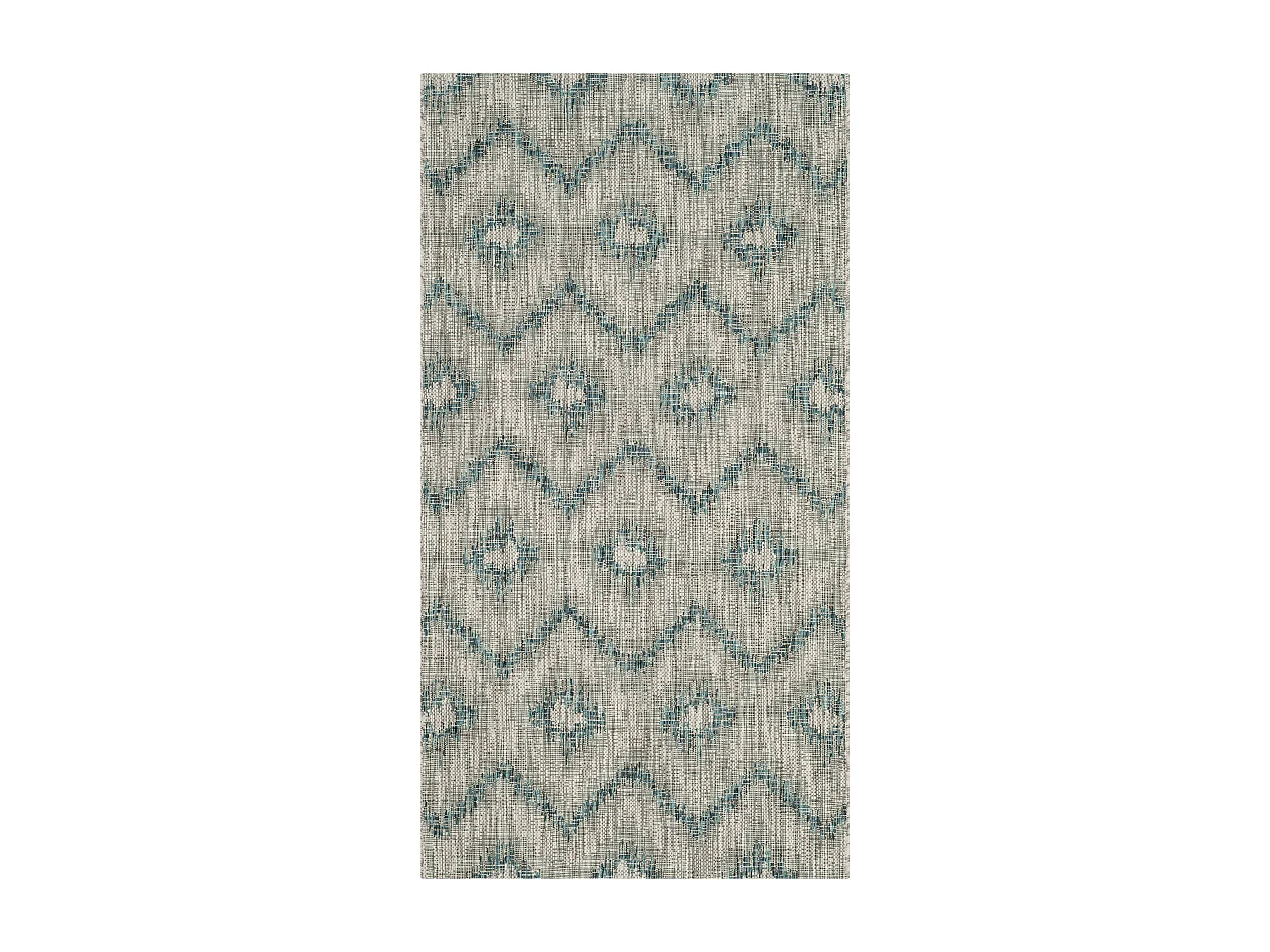 Tapis Gris/Bleu 79 X 152 cm - Thais