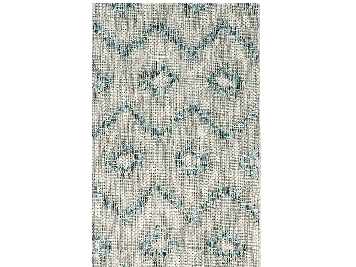 Tapis Gris/Bleu 79 X 152 cm - Thais