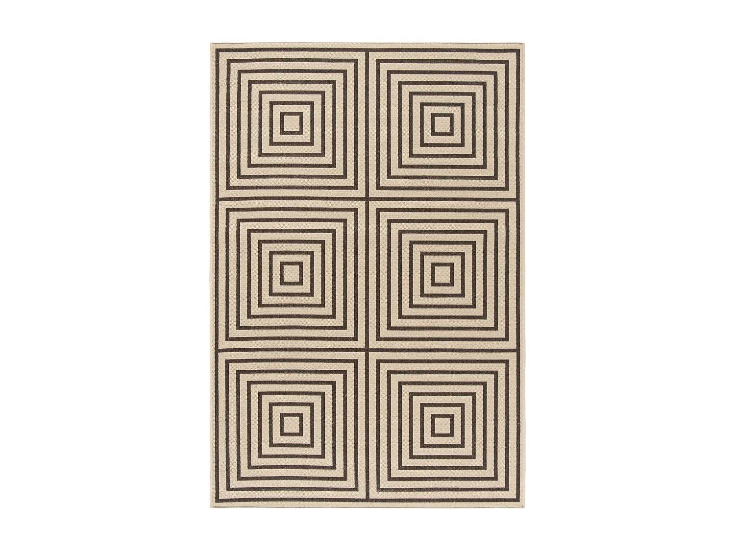 Tapis Neutre/Marron 160 X 229 cm - Ravello