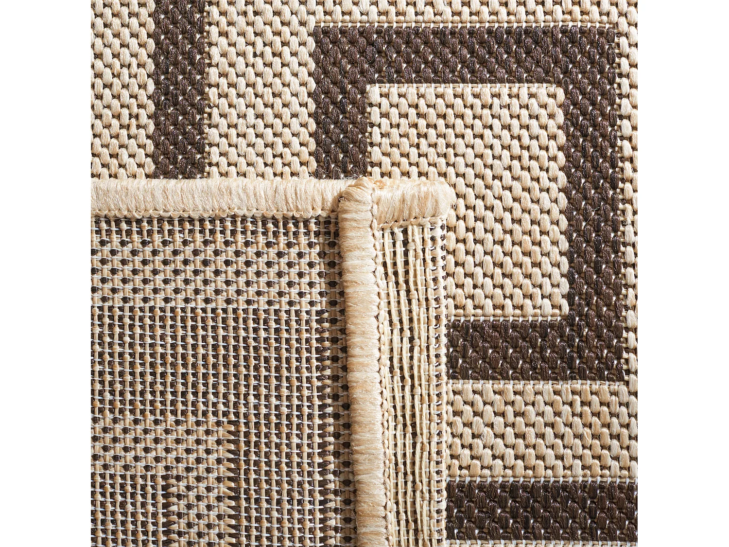 Tapis Neutre/Marron 160 X 229 cm - Ravello