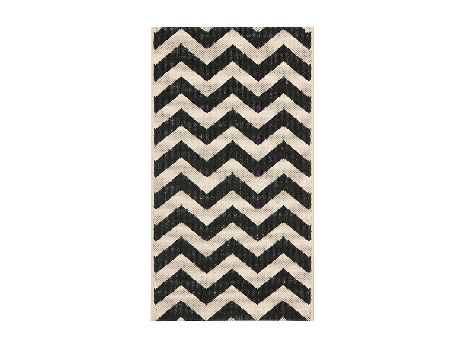 Tapis Noir/Neutre 69 X 244 cm - Chelsea