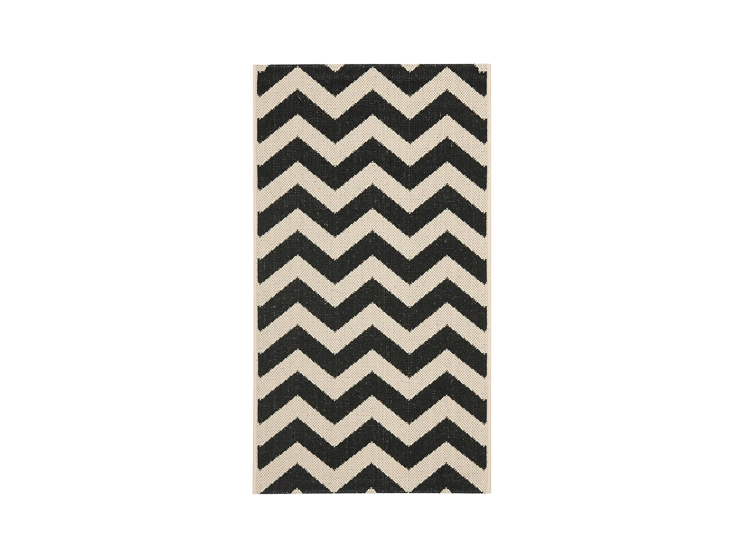 Tapis Noir/Neutre 69 X 244 cm - Chelsea