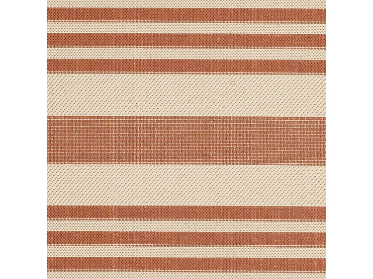 Tapis Orange/Neutre 79 X 152 cm - Gemma