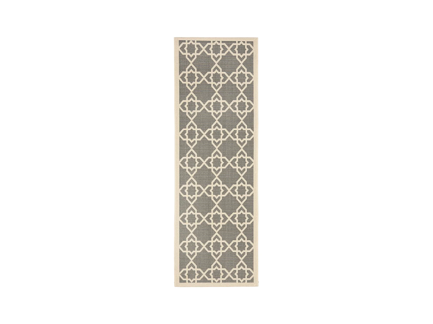 Tapis Gris/Neutre 69 X 201 cm - Hannah