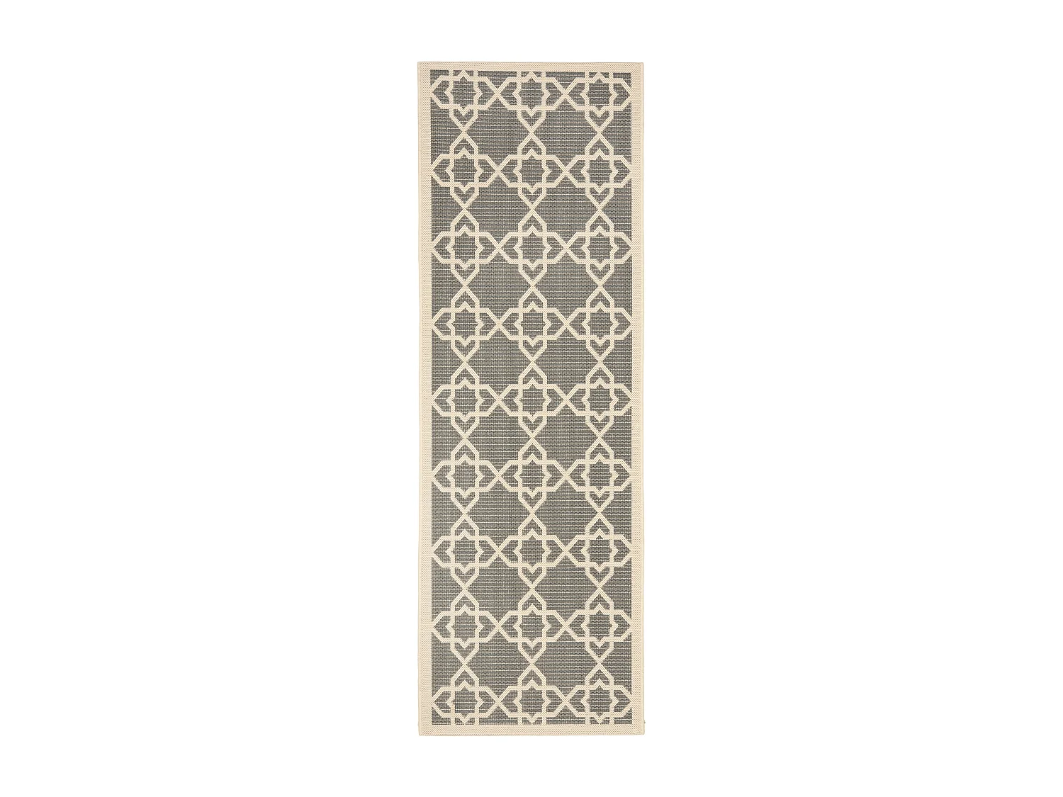Tapis Gris/Neutre 69 X 201 cm - Hannah