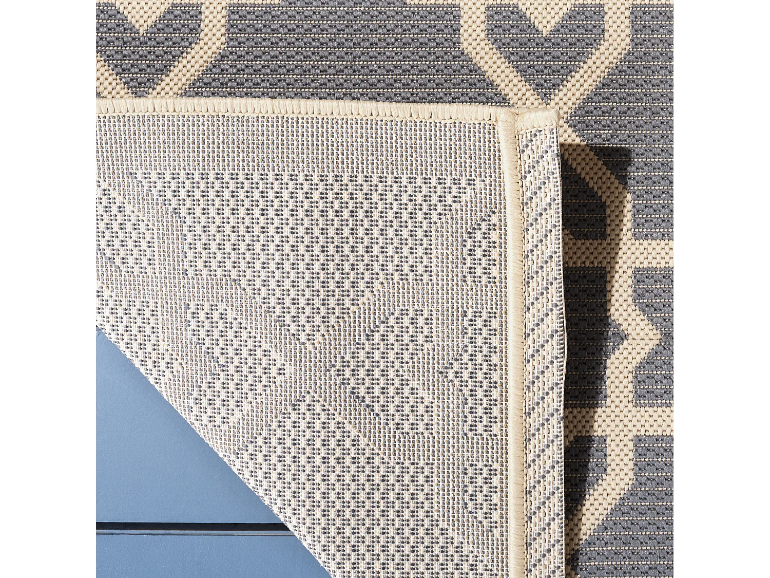 Tapis Gris/Neutre 69 X 201 cm - Hannah