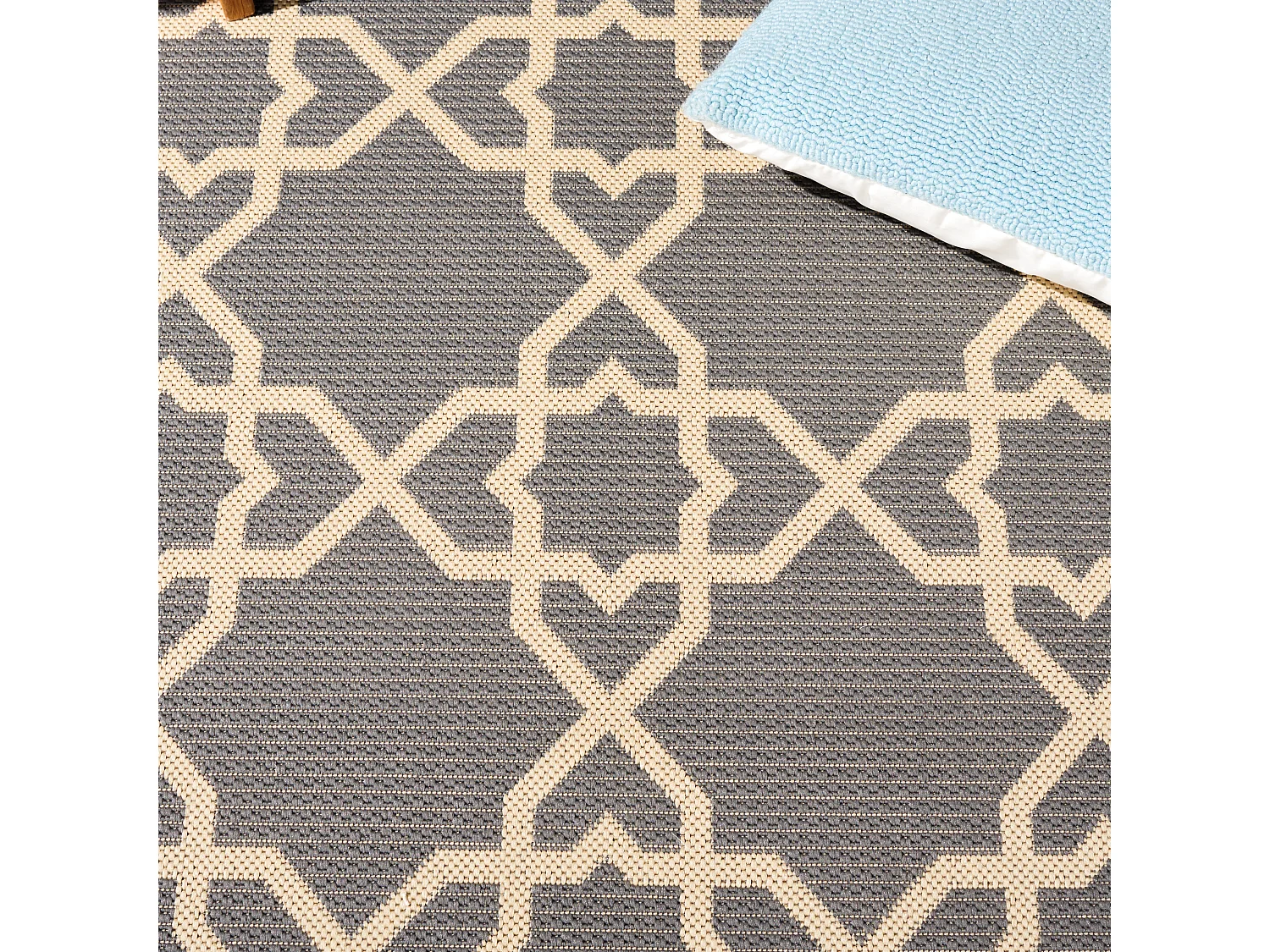 Tapis Gris/Neutre 69 X 201 cm - Hannah