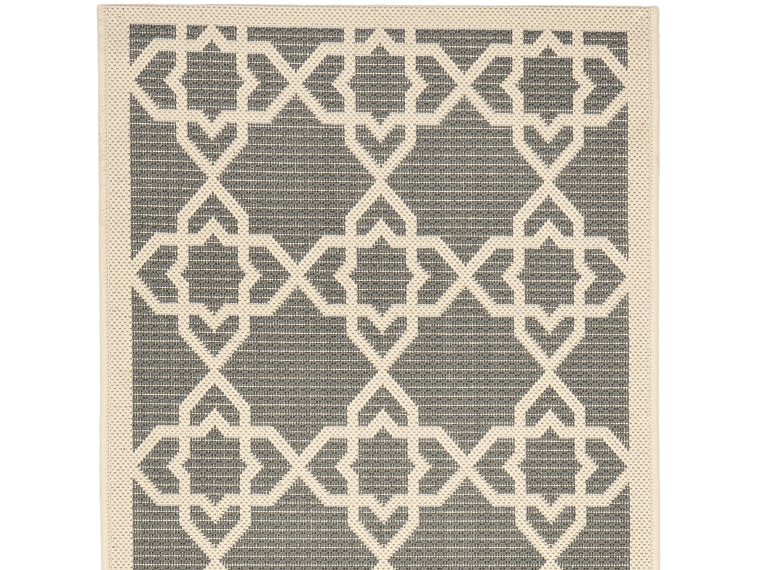 Tapis Gris/Neutre 69 X 201 cm - Hannah