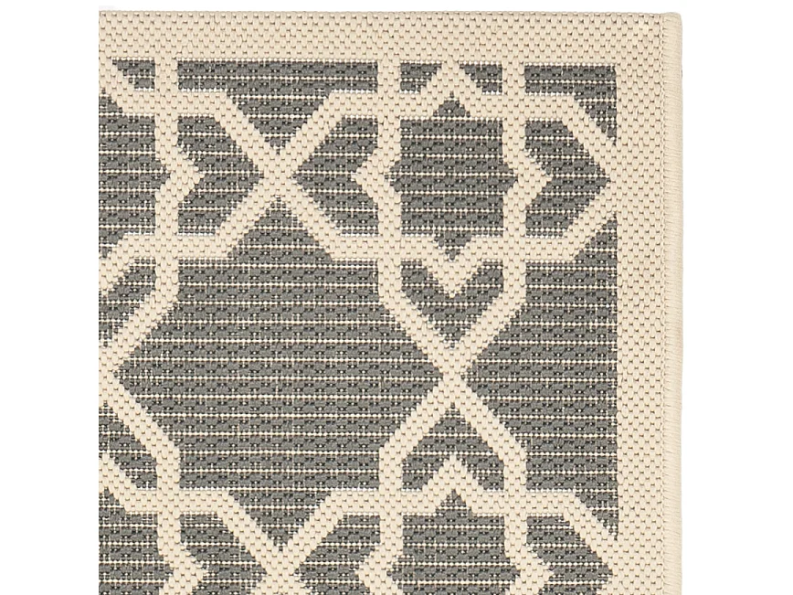 Tapis Gris/Neutre 69 X 201 cm - Hannah