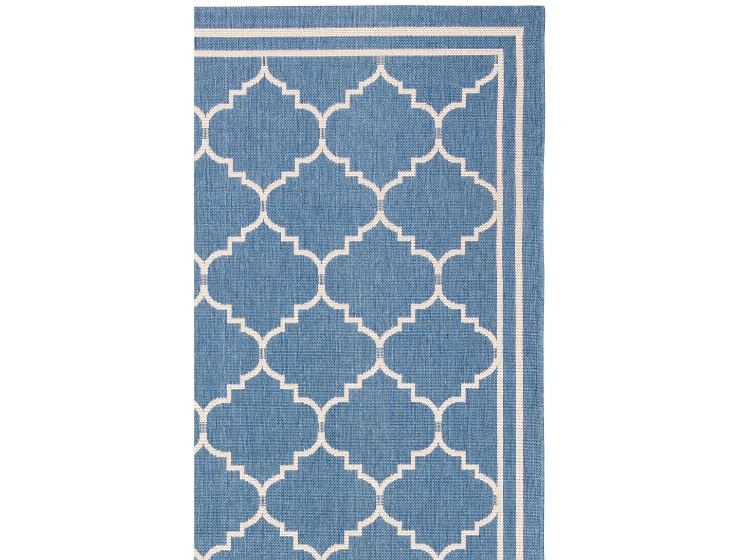 Tapis Bleu/Neutre 79 X 152 cm - Oriah
