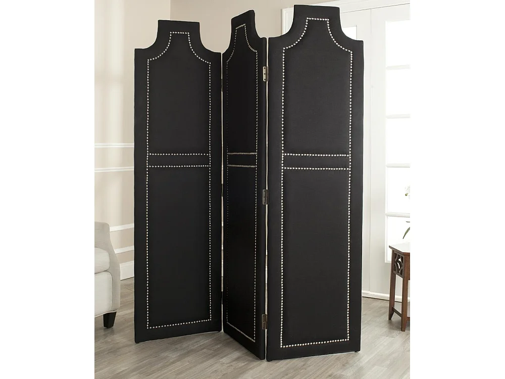 Meuble de séparation Noir 50 X 5 X 180 cm - Darcy
