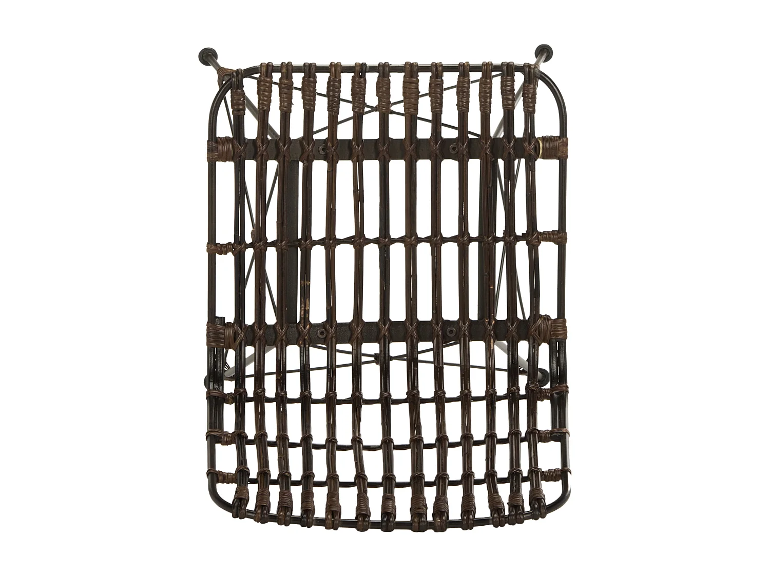 Lot de 2 chaise Naturel et noir 50 X 46 X 85.59 cm - Earlean