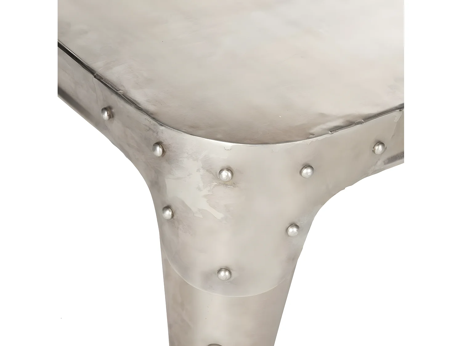 Table d'appoint Argent Drk Antq 71 X 122 X 76.2 cm - Noemie