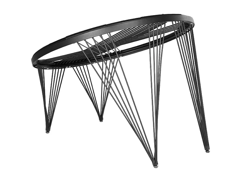 Chaise d'extérieur Noir 91 X 91 X 71.12 cm - Lavelle