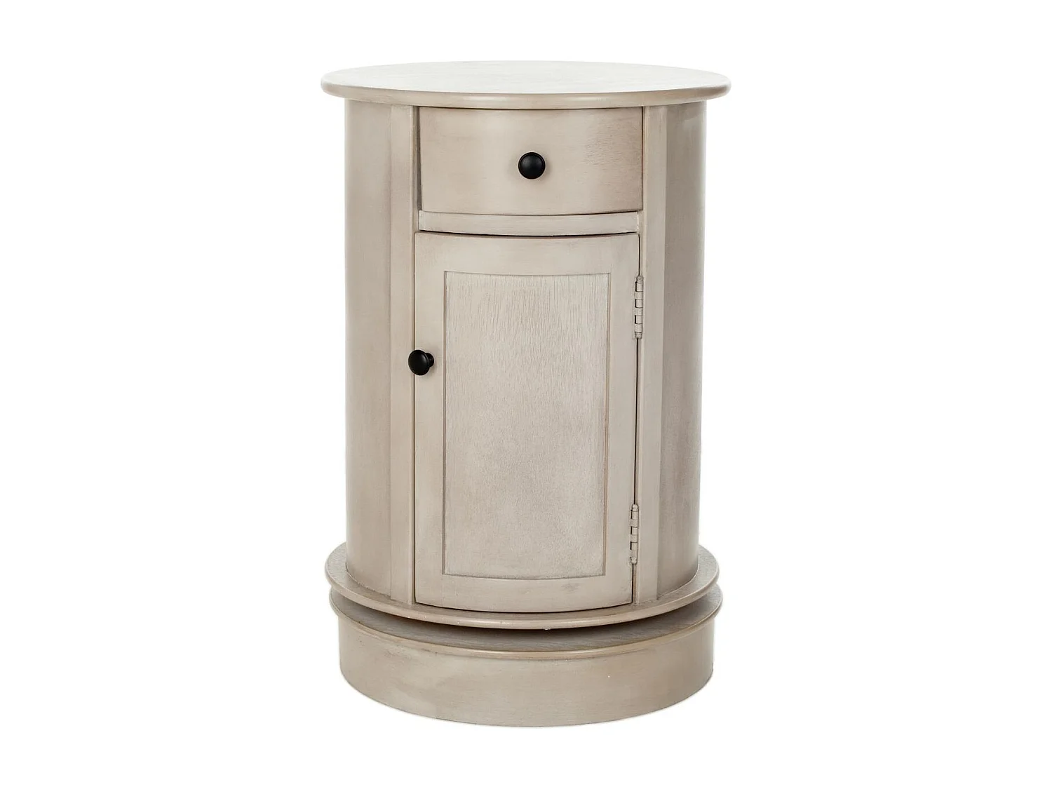 Table d'appoint Gris Vintage 45 X 45 X 66.04 cm - Antonina