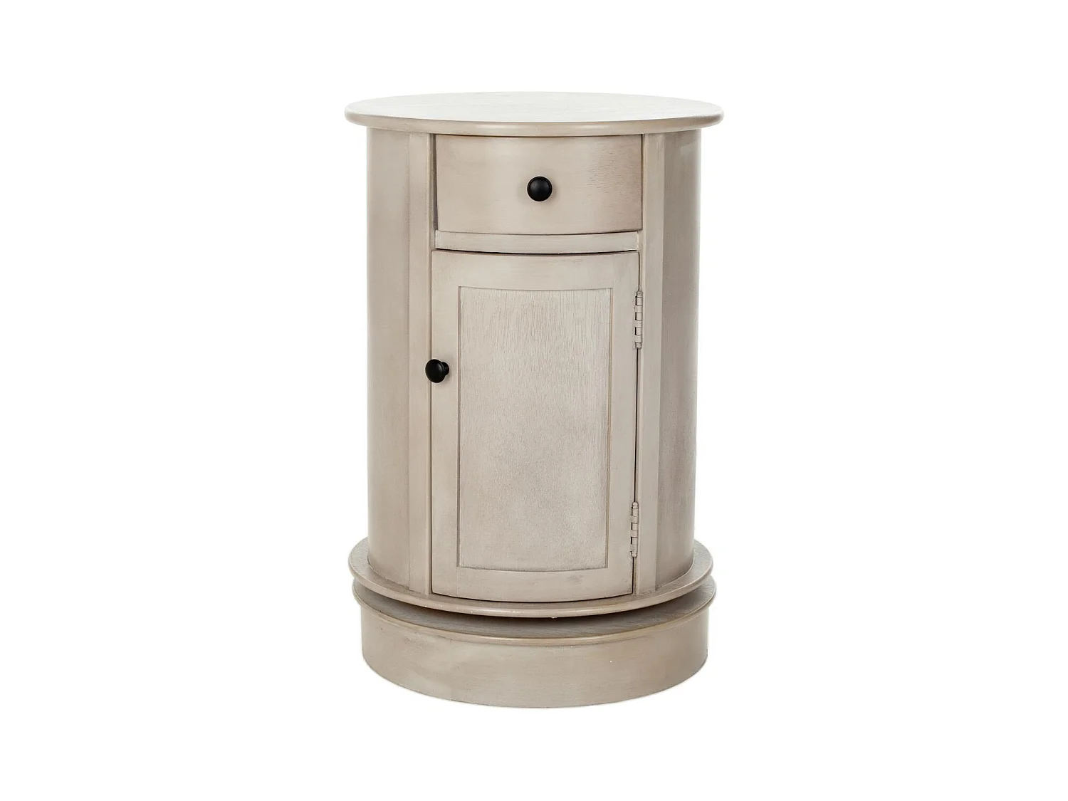 Table d'appoint Gris Vintage 45 X 45 X 66.04 cm - Antonina