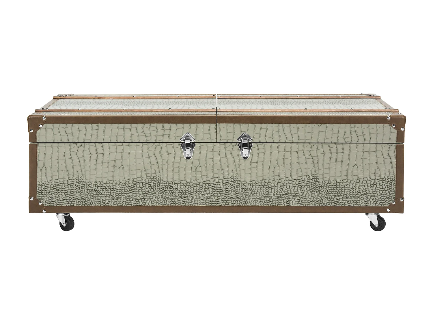 Table d'appoint Gris 60 X 120 X 39.11 cm - Jetta