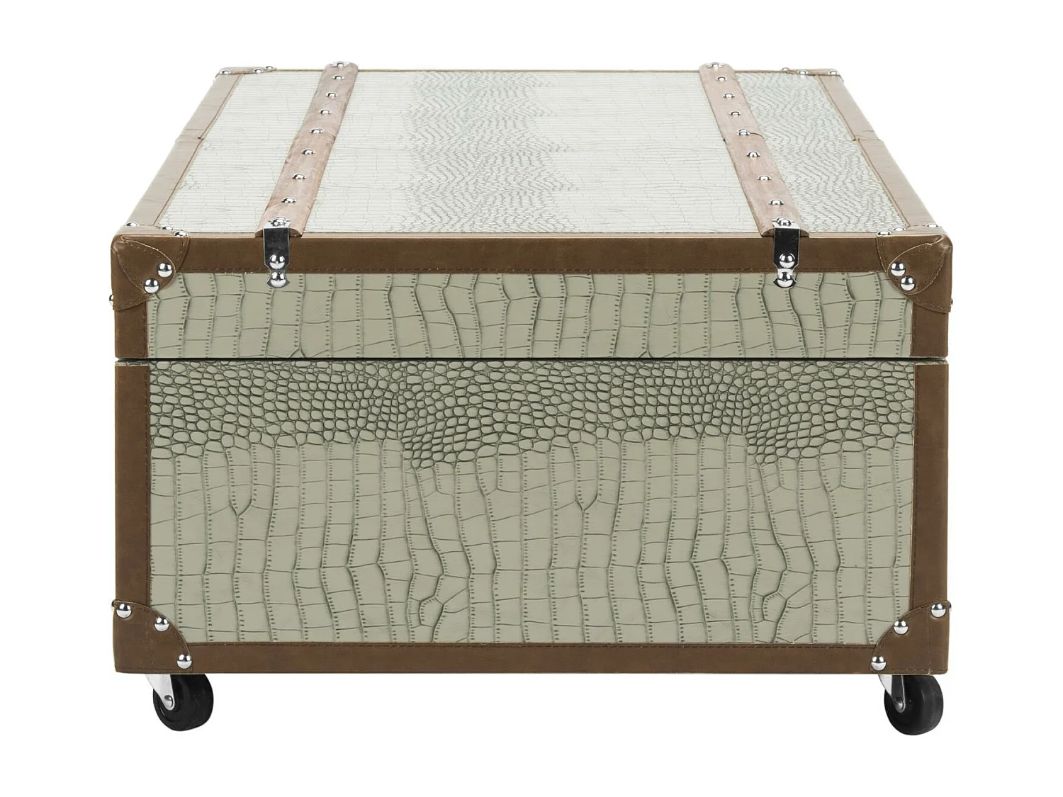 Table d'appoint Gris 60 X 120 X 39.11 cm - Jetta