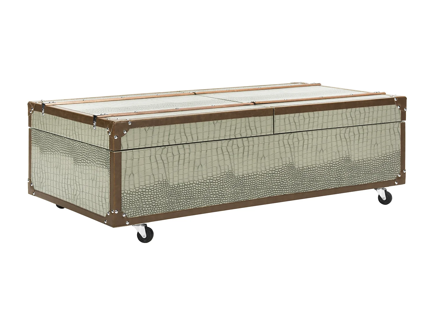 Table d'appoint Gris 60 X 120 X 39.11 cm - Jetta