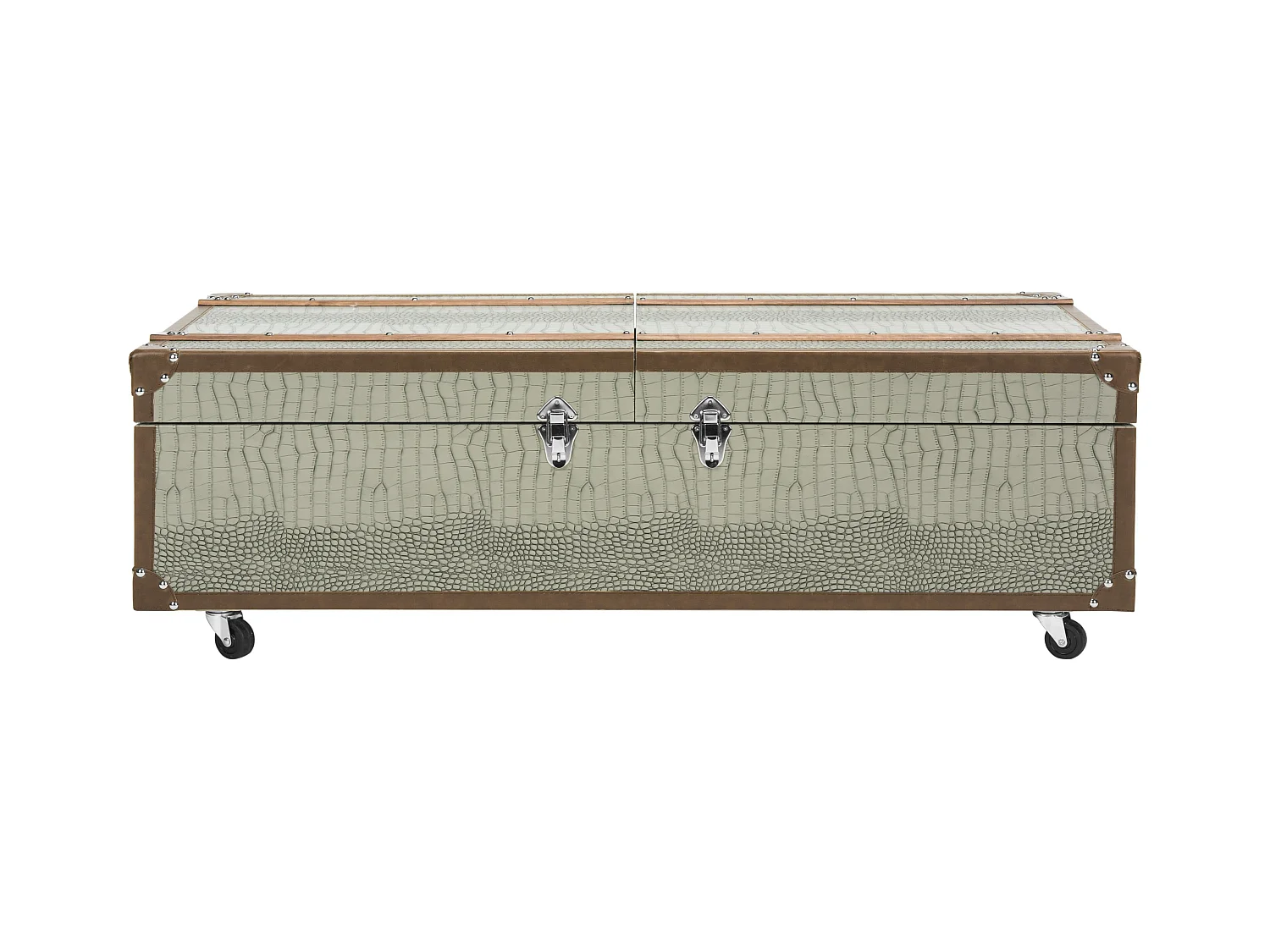 Table d'appoint Gris 60 X 120 X 39.11 cm - Jetta