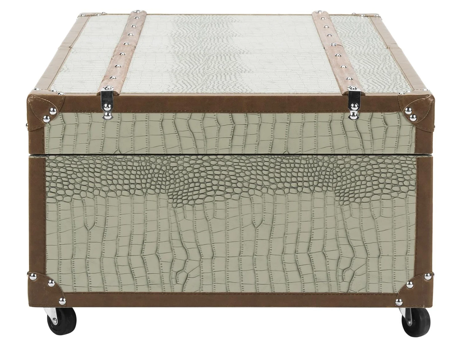 Table d'appoint Gris 60 X 120 X 39.11 cm - Jetta