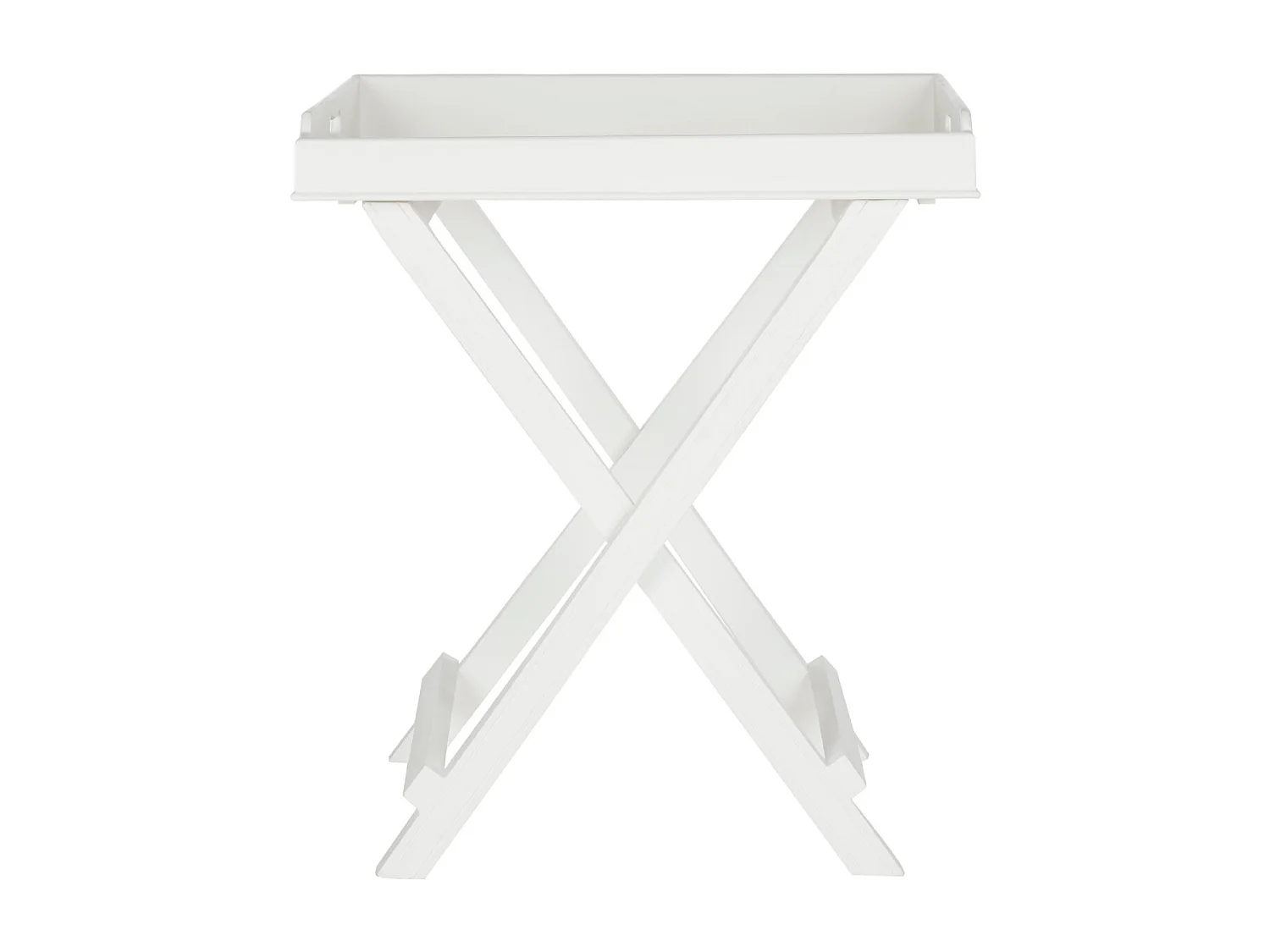 Table d'appoint Blanc 47 X 68 X 73.66 cm - Doretha