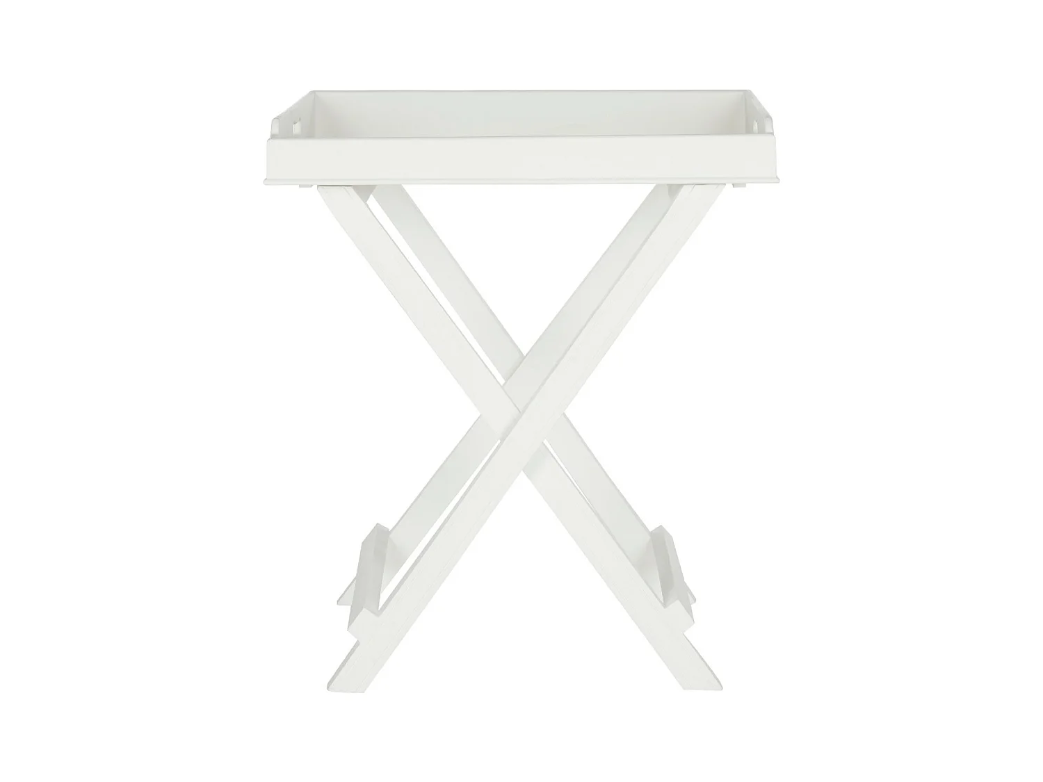 Table d'appoint Blanc 47 X 68 X 73.66 cm - Doretha