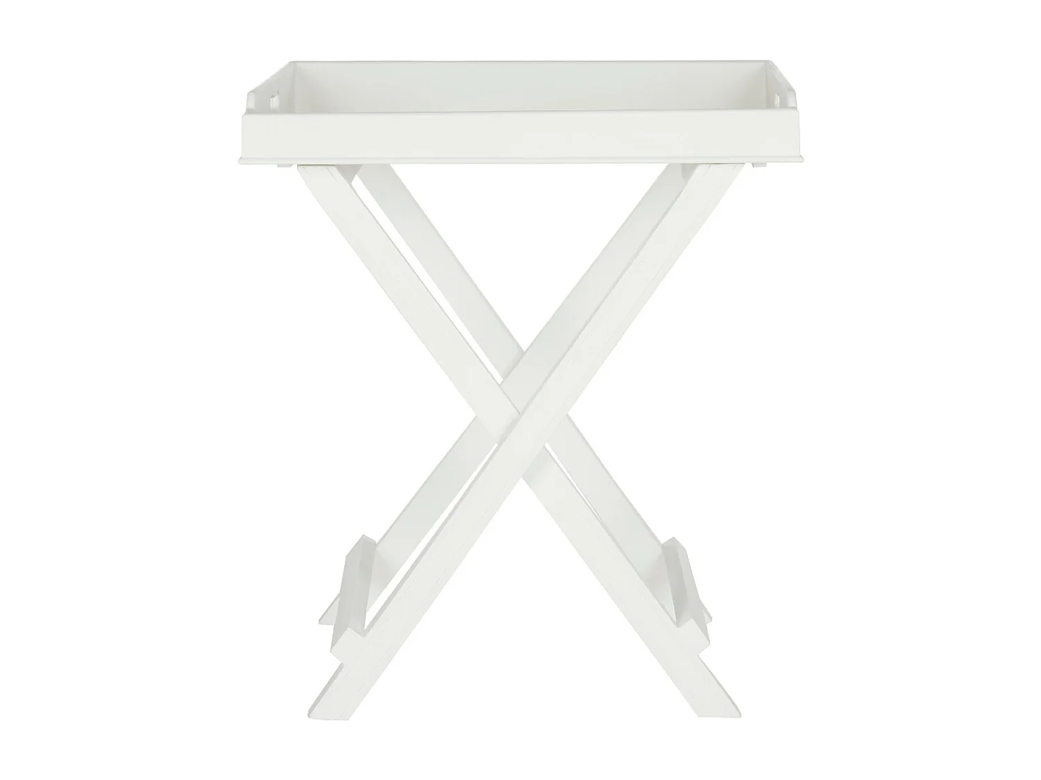 Table d'appoint Blanc 47 X 68 X 73.66 cm - Doretha