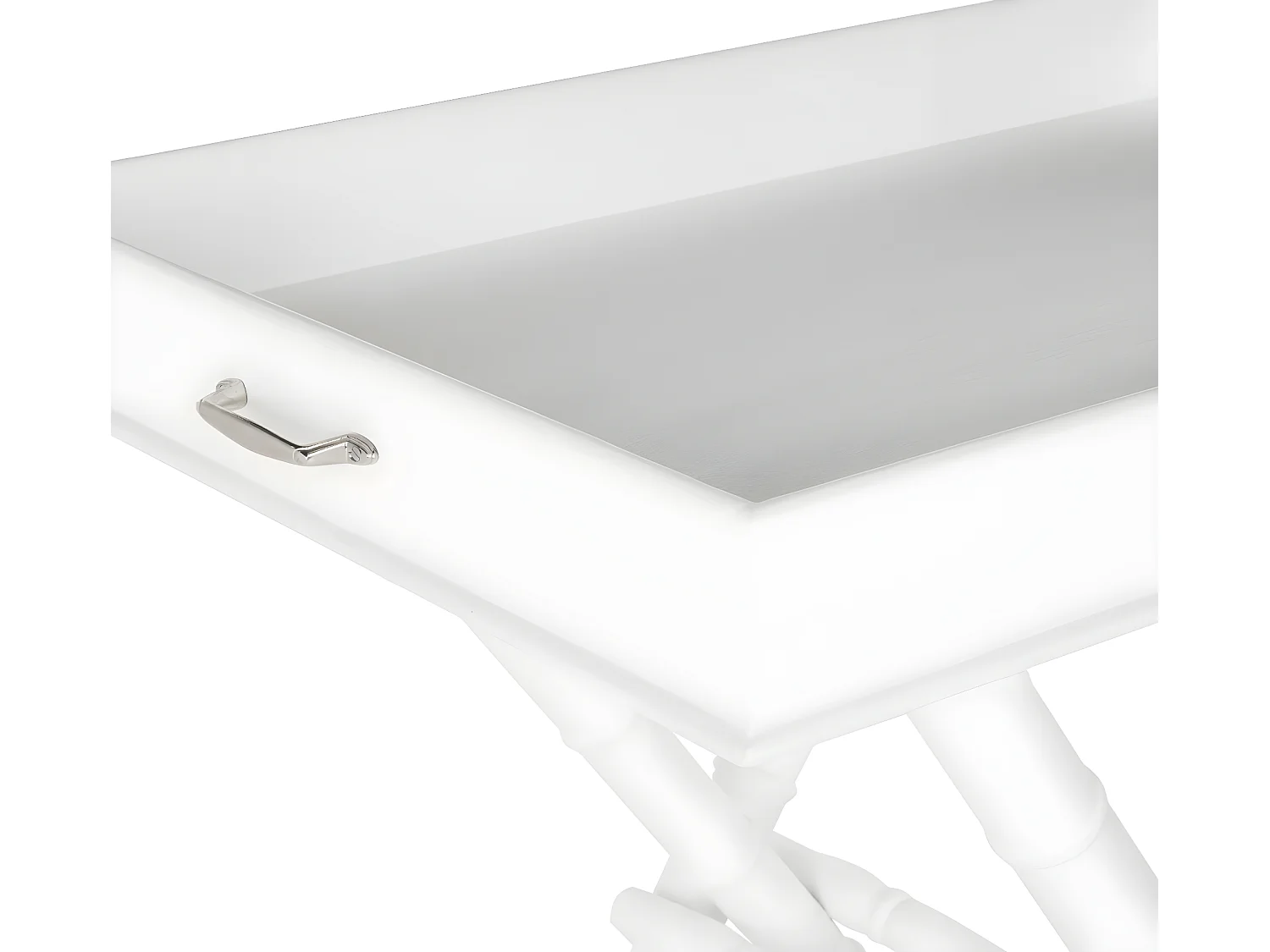 Table d'appoint Blanc 47 X 68 X 73.66 cm - Doretha