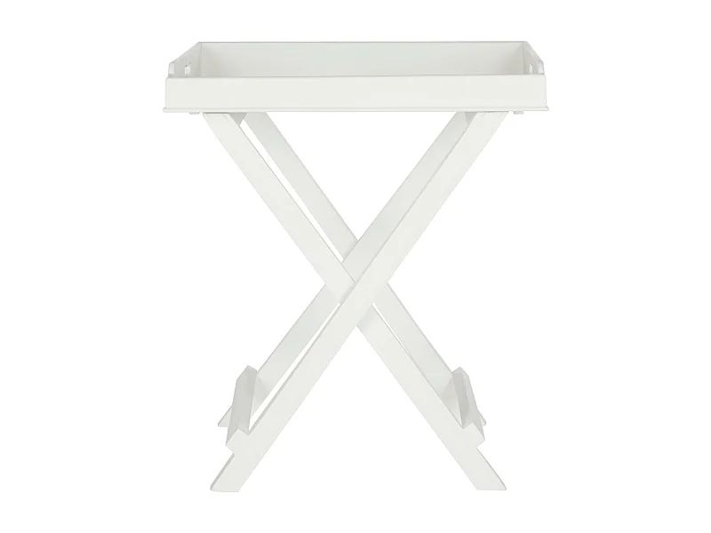 Table d'appoint Blanc 47 X 68 X 73.66 cm - Doretha