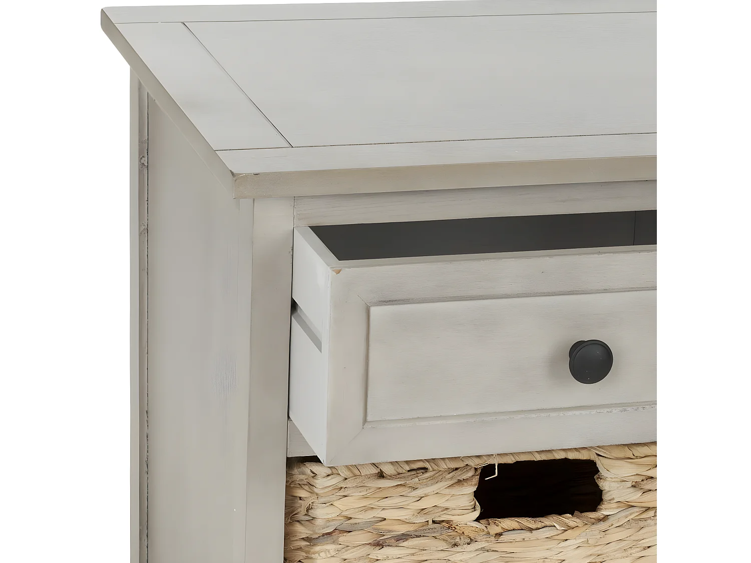 Meubles de rangement Gris vintage 39 X 106 X 50.03 cm - Tomasa