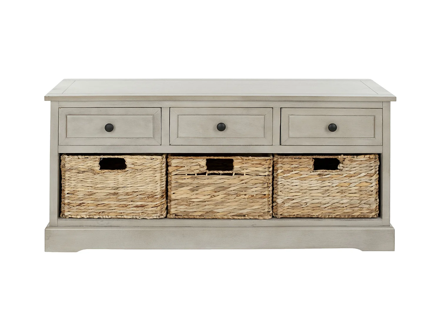 Meubles de rangement Gris vintage 39 X 106 X 50.03 cm - Tomasa